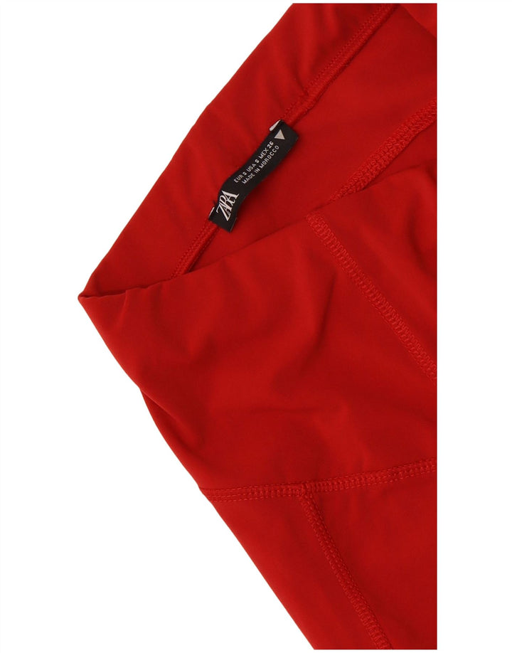 Legginsy damskie Zara UK 8 Small Red