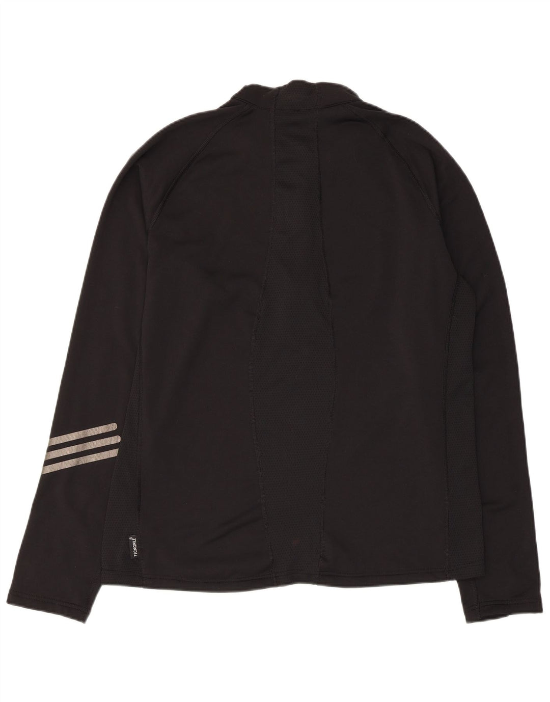 Adidas Męski dres z zamkiem błyskawicznym, duży, czarny poliester