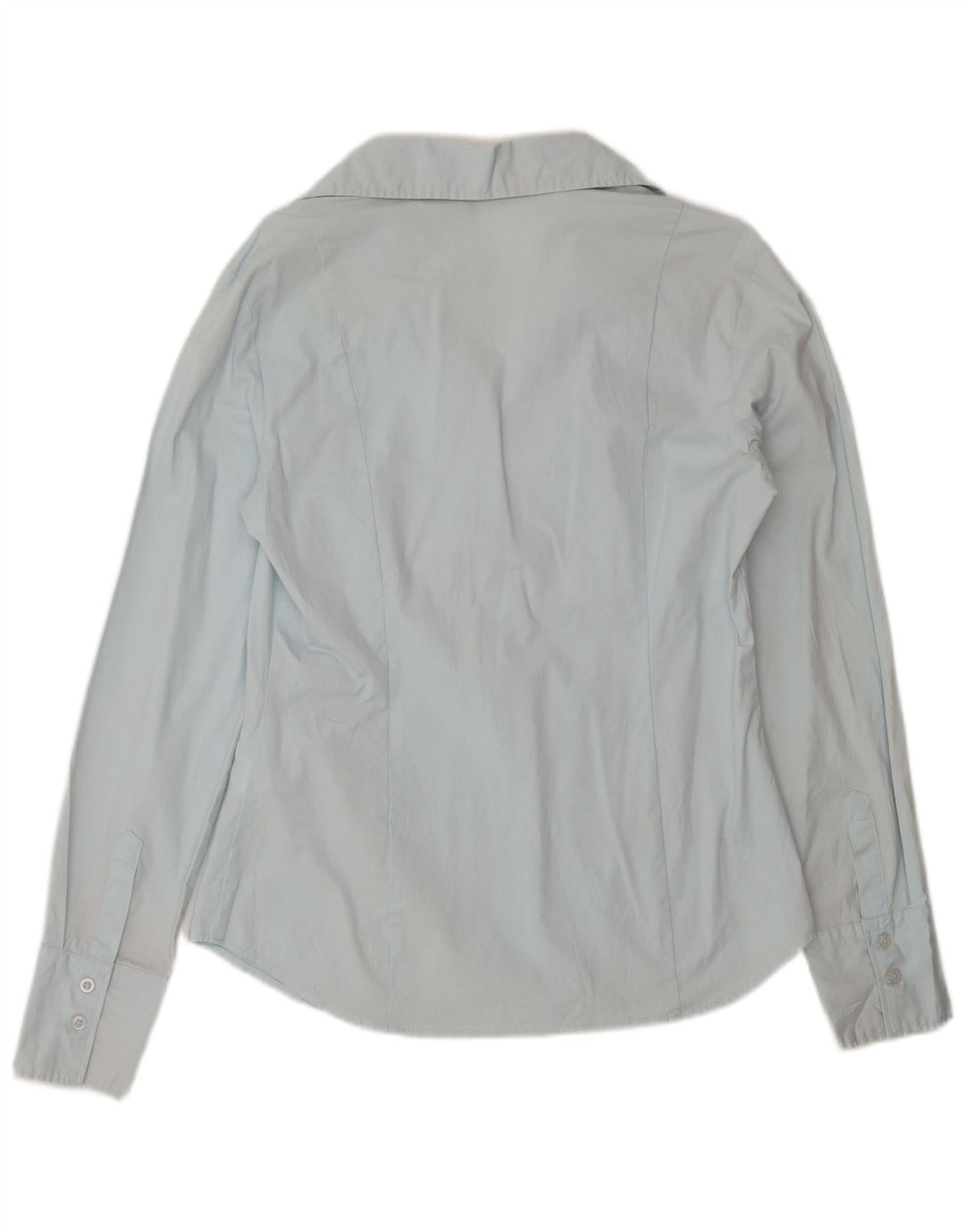 Damska koszula pulowerowa Benetton UK 14, duża, niebieska, bawełniana