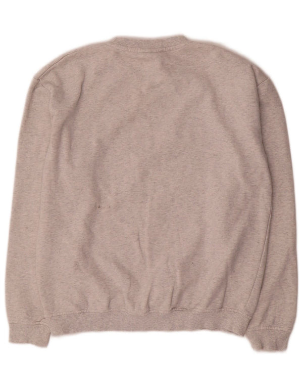Damska bluza z grafiką Ellesse UK 14, duża, szara, nakrapiana bawełna