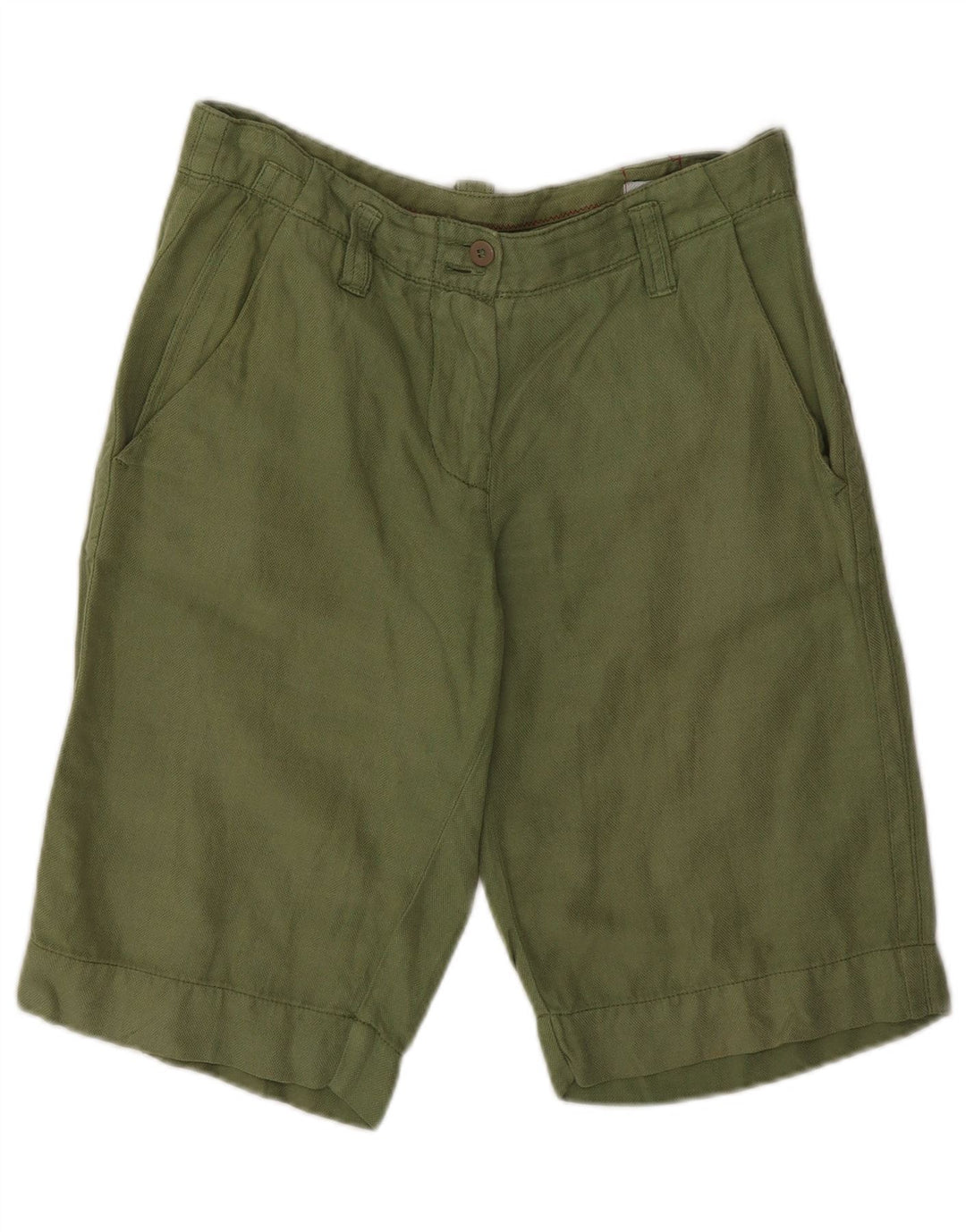 Murphy & Nye Damskie spodenki Chino Medium W28 Green Linen