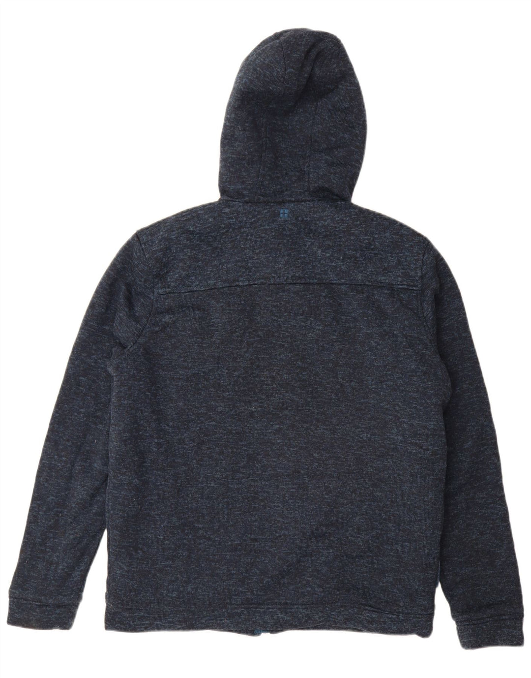 Męski sweter z kapturem i zamkiem Mountain Warehouse, duży, granatowy, nakrapiany