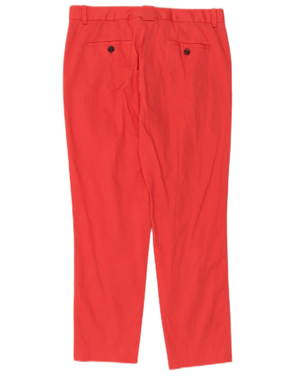 Damskie spodnie Chino Massimo Dutti EU 38 Small W28 L30 Czerwona bawełna