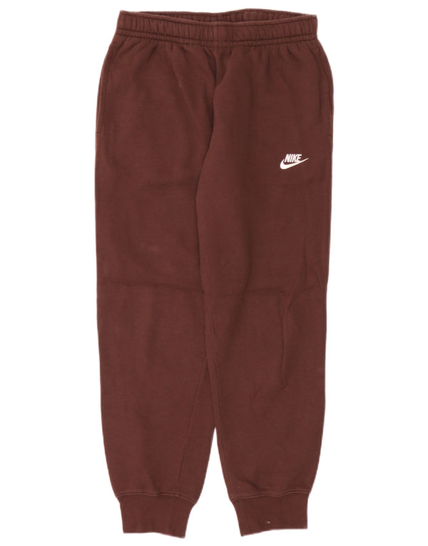 Damskie spodnie dresowe Nike Joggers UK 10 Małe, brązowe, bawełniane