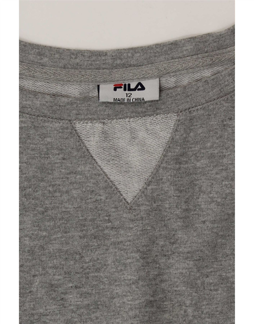 Bluza damska Fila Sweter UK 12 Średni szary, blok kolorów