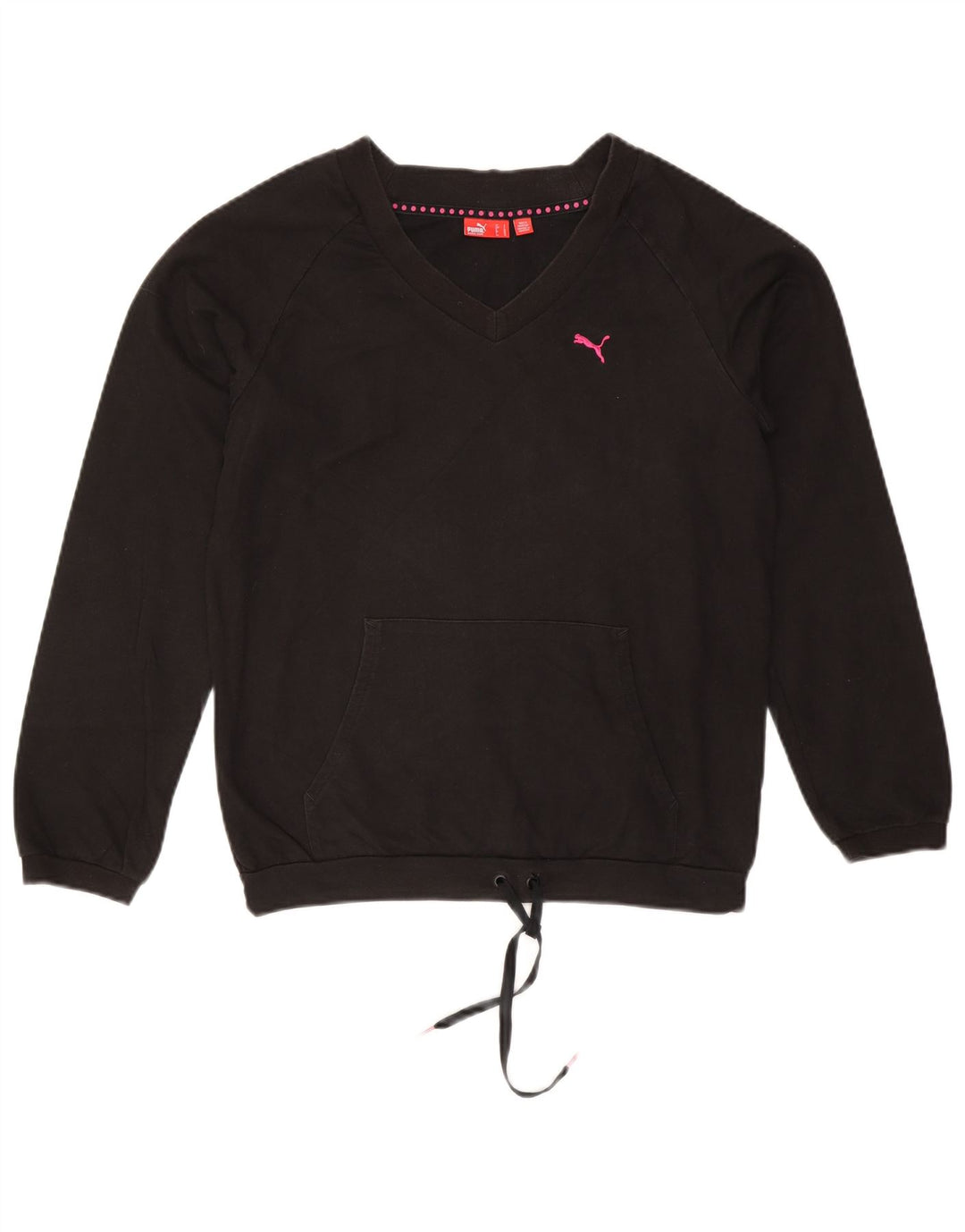 Damski sweter oversize Puma UK 10, mały, czarny, bawełniany
