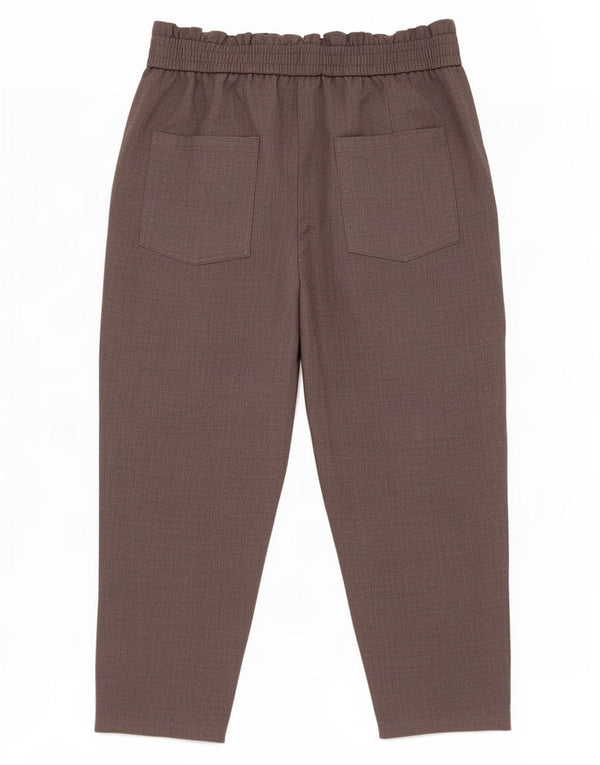 Damskie, zwężane spodnie Zara z wysokim stanem 2XL W34 L24 szare