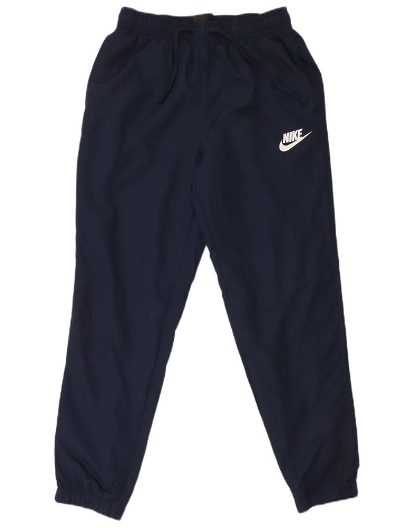 Męskie spodnie dresowe Nike Joggers, średni granatowy poliester
