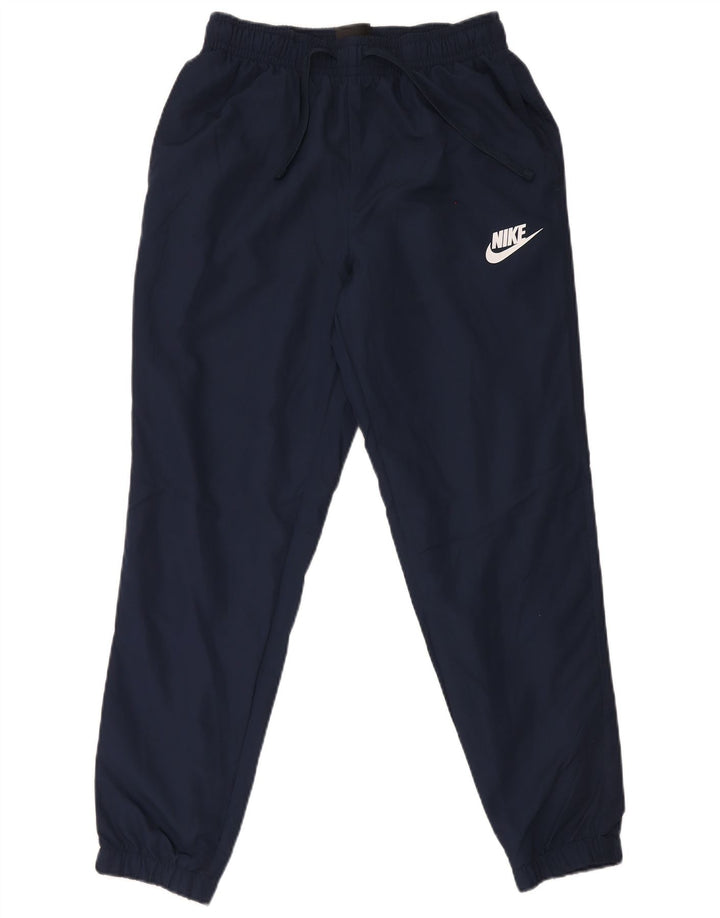 Męskie spodnie dresowe Nike Joggers, średni granatowy poliester