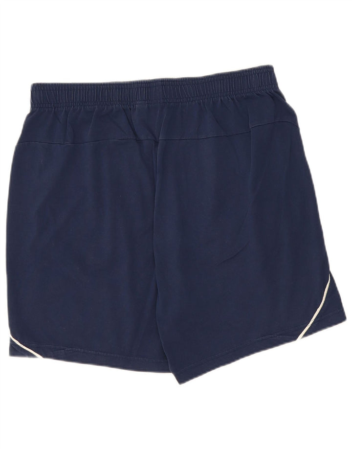 Męskie spodenki sportowe Adidas, duże, granatowe, bawełniane