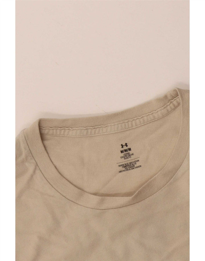 Męski t-shirt z grafiką Under Armour w kolorze średniego beżu