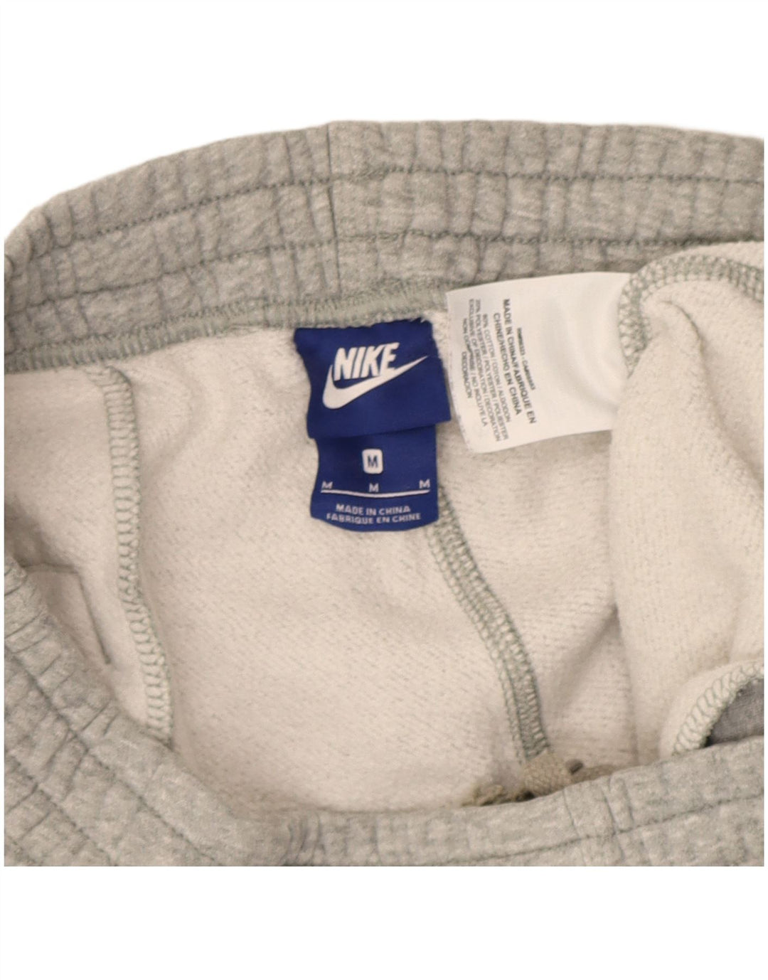 Męskie spodnie dresowe Nike Joggers Średnioszary, bawełniany nakrapiany