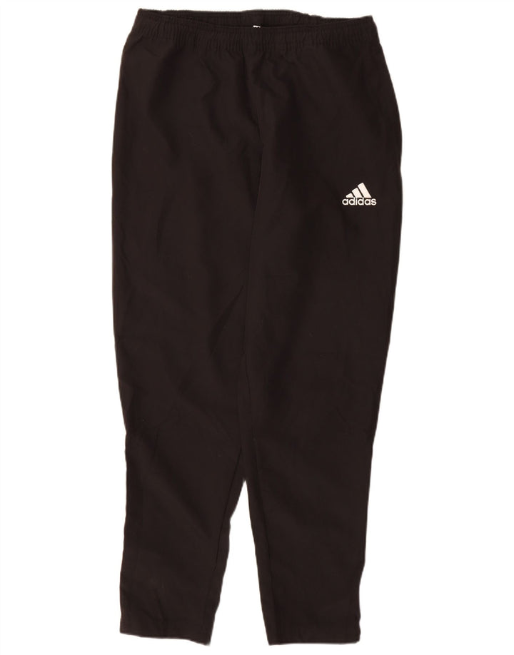 Męskie spodnie dresowe Adidas Aeroready, średni czarny poliester