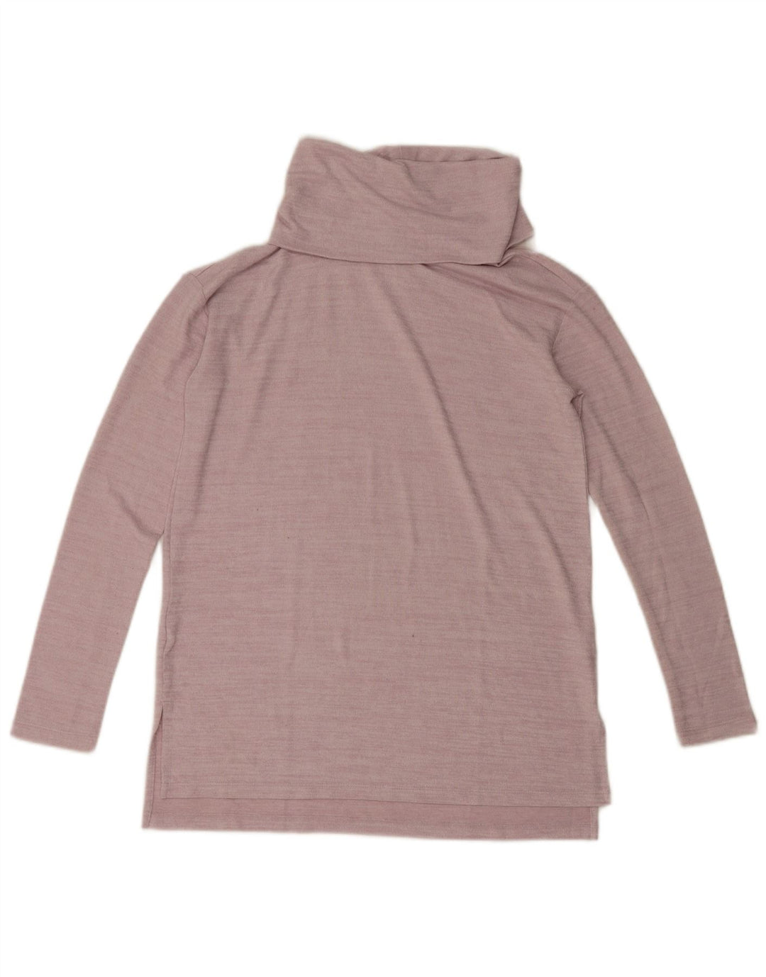 Damski top oversize Gap z długim rękawem, UK 10, mały, różowy, nakrapiany poliester