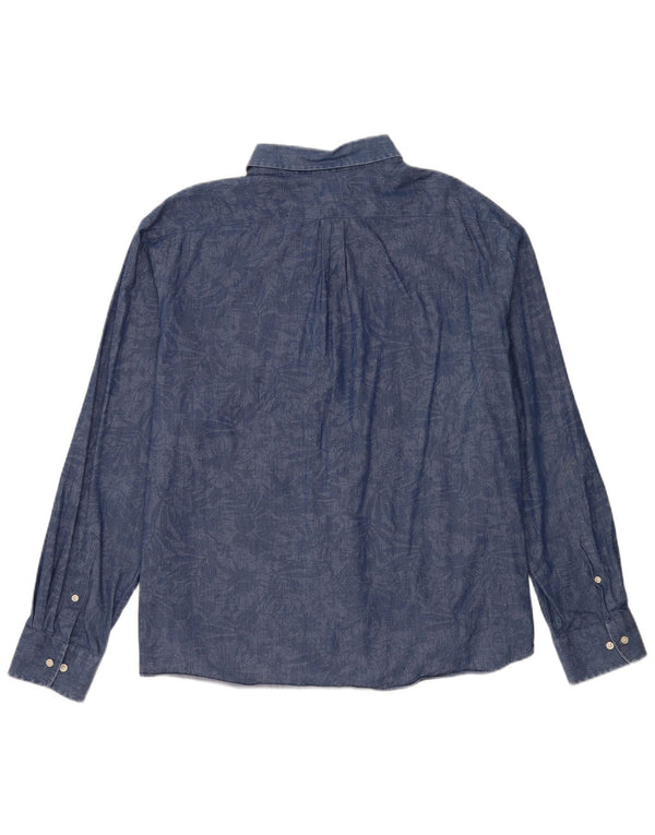 Koszula męska Ralph Lauren o regularnym kroju 2XL Granatowa, z kwiatowym elastanem