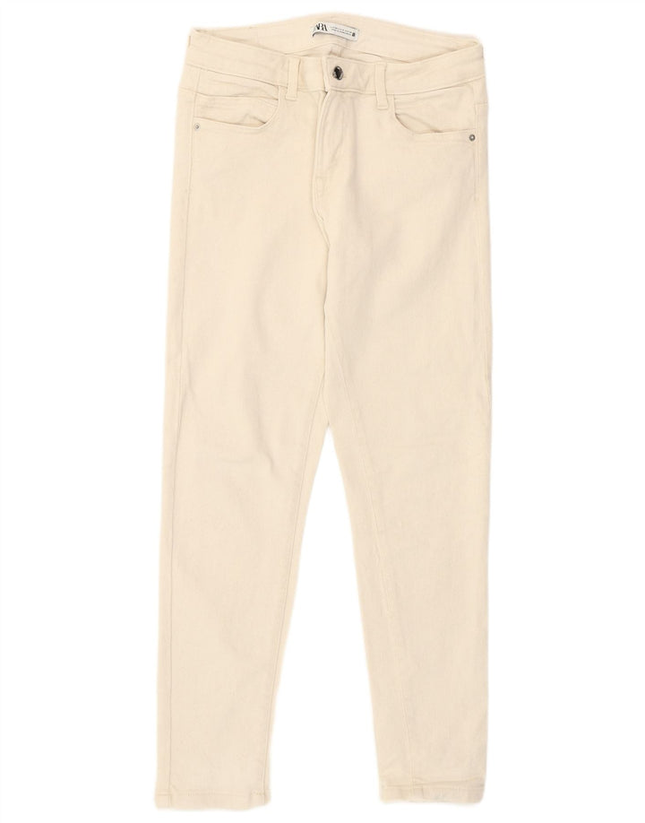 Damskie jeansy Skinny Zara EU 40 Medium W30 L27 Beżowe