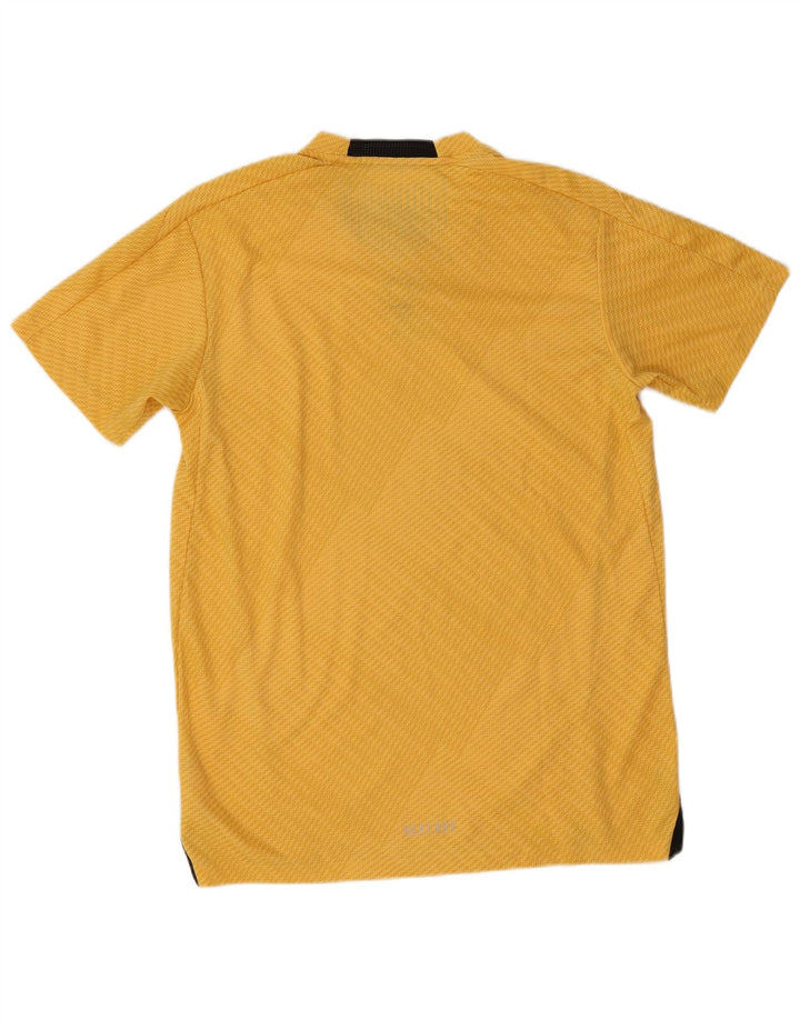 Męska koszulka Adidas Slim Fit Top w kolorze średnio żółtym