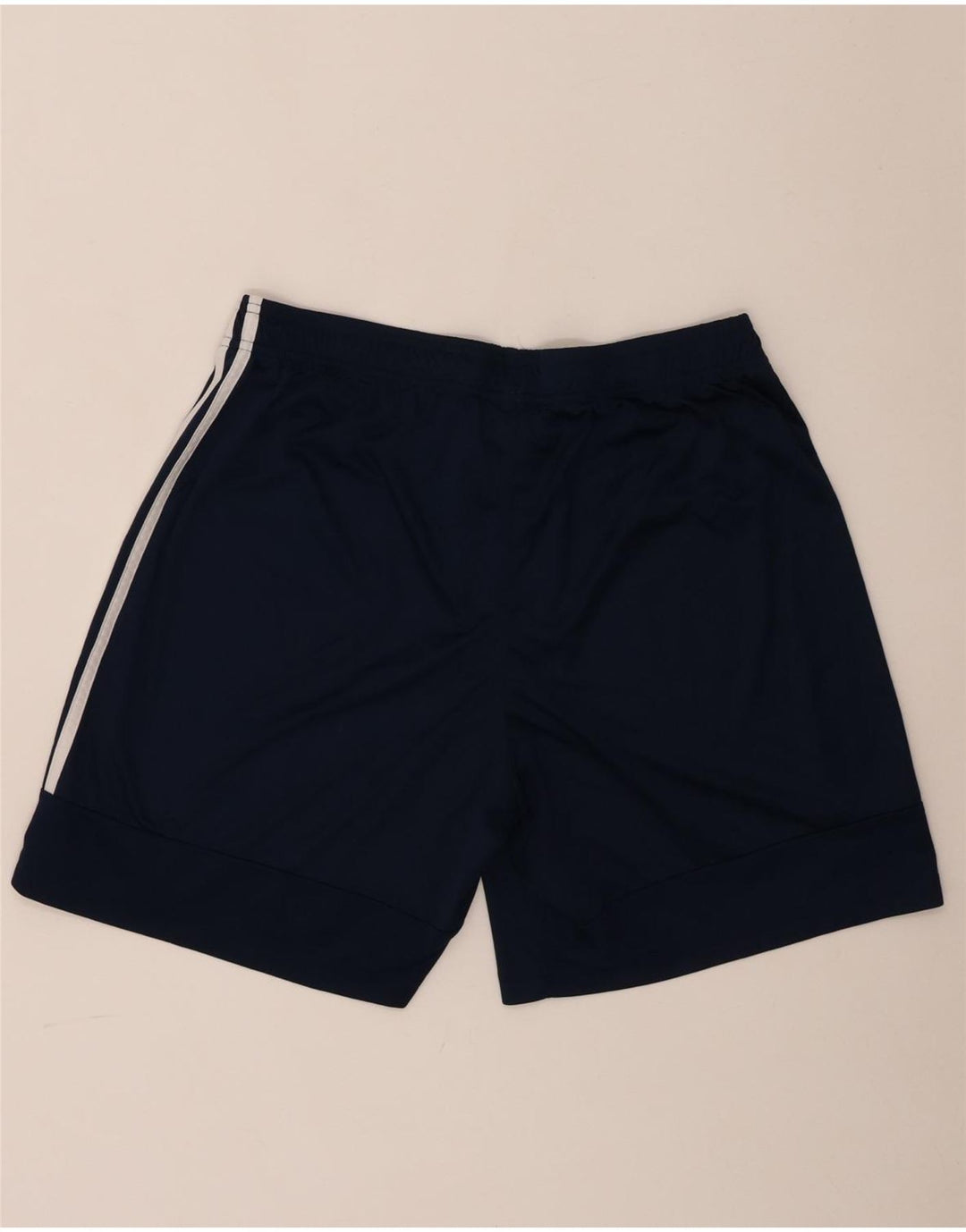 Męskie spodenki sportowe Adidas 2XL granatowe, poliestrowe
