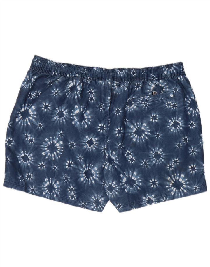 Męskie spodenki kąpielowe Marks & Spencer XL, niebieski Tie Dye, poliester