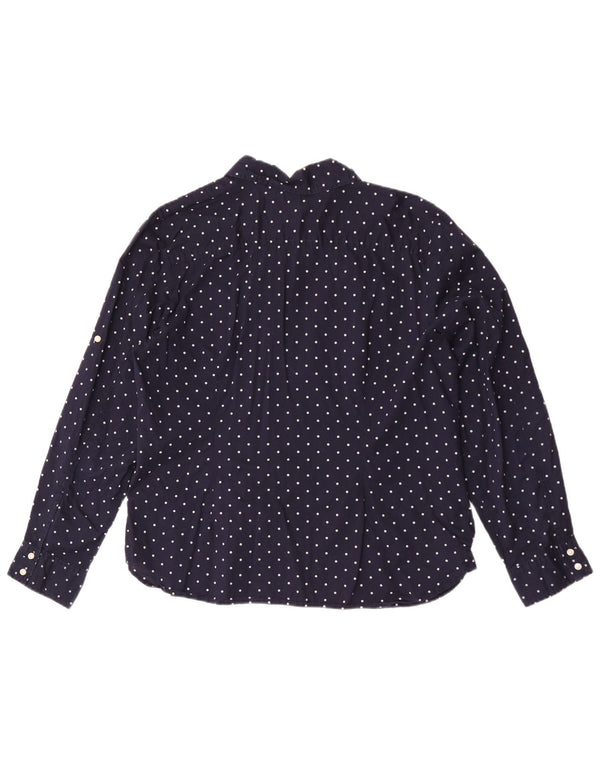 Koszula damska Tommy Hilfiger UK 20 2XL Granatowa, bawełniana w cętki