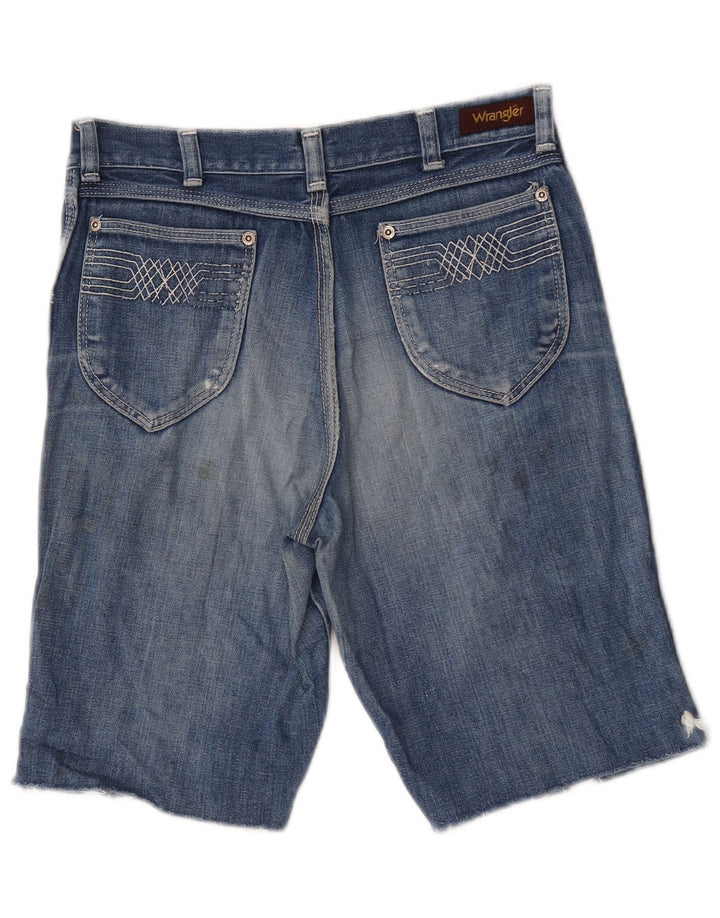 Damskie spodenki jeansowe Wrangler W29 w kolorze średnioniebieskim