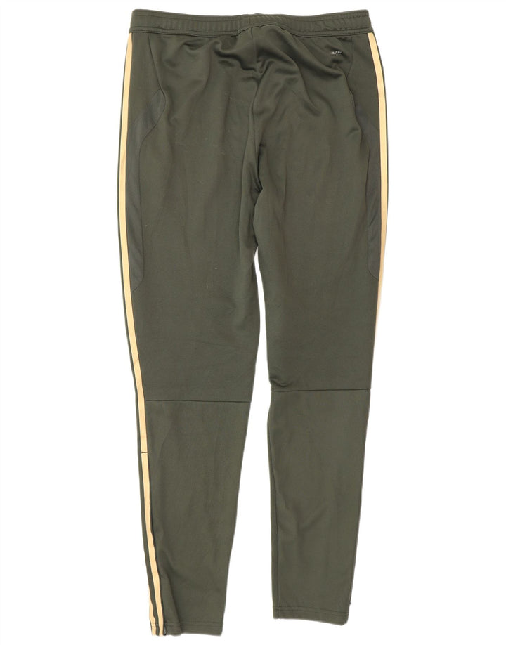 ADIDAS Mens Climacool Tracksuit Trousers Medium Green Polyester