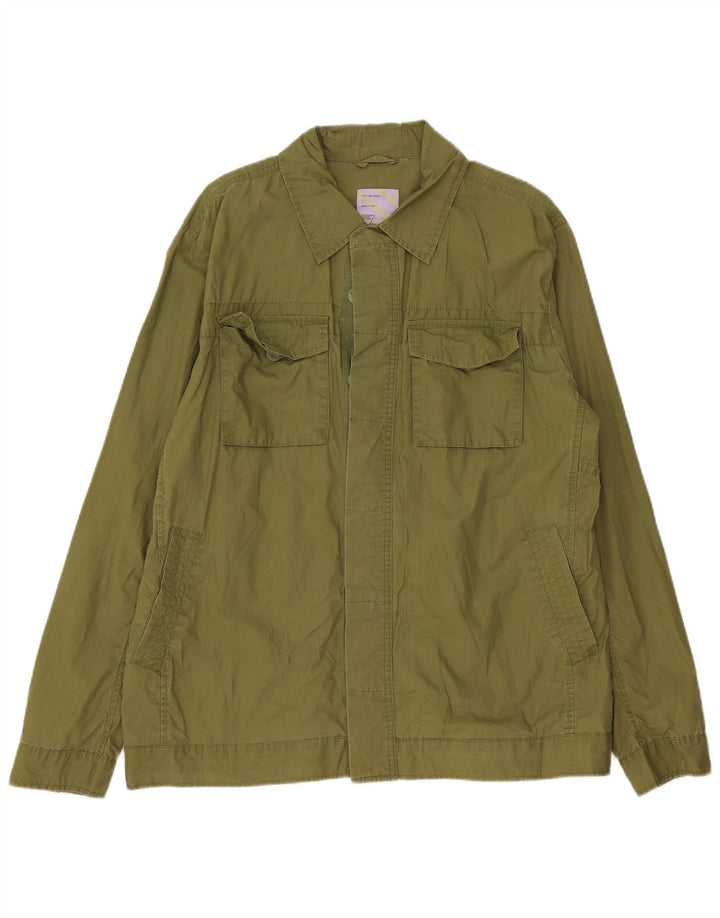 Kurtka męska Fat Face UK 42 XL, zielona bawełna