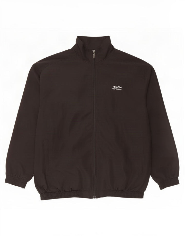 Męska kurtka dresowa Umbro XL, czarna, poliester