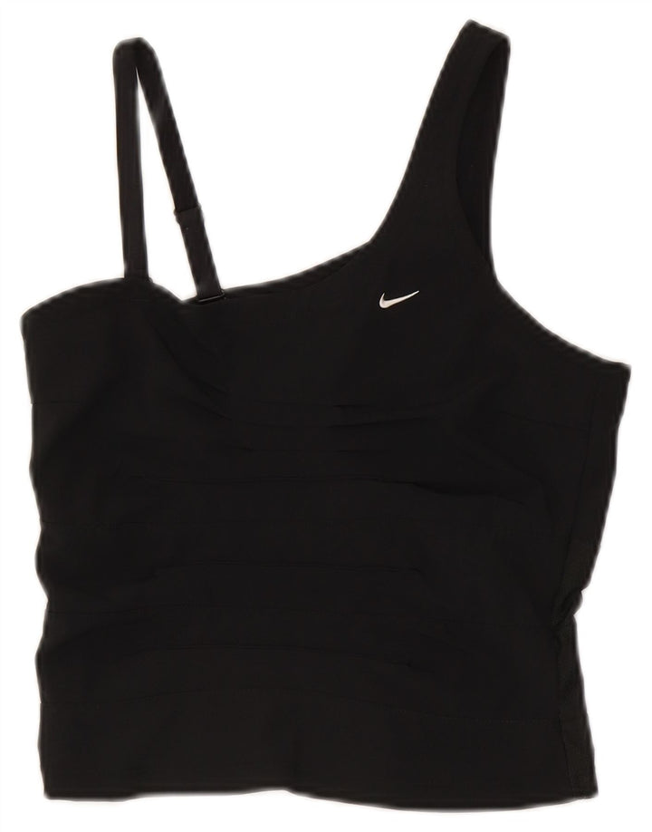 Damska koszulka z krótkim rękawem Nike UK 8, mała czarna