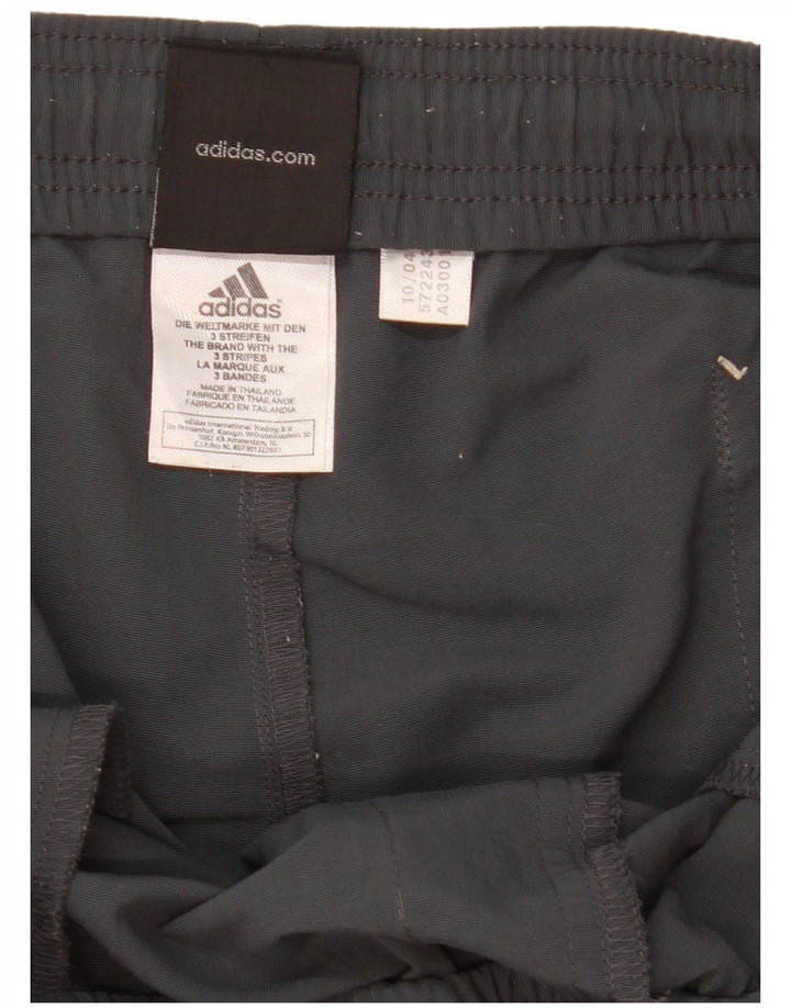 Męskie spodnie dresowe Adidas Capri XL Szary poliamid