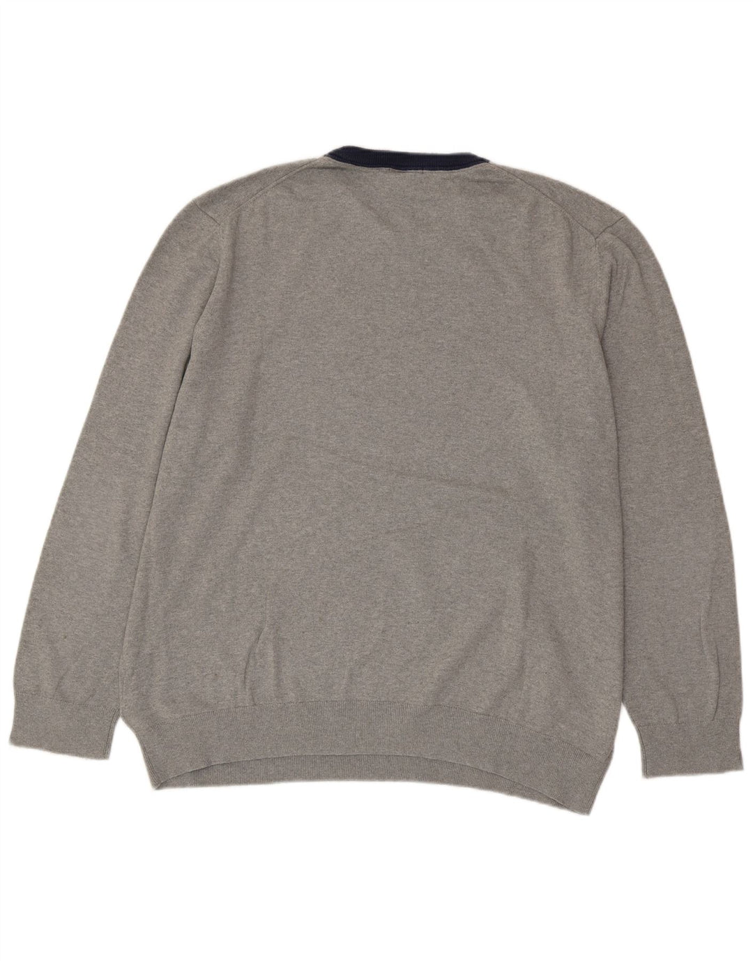 Męski sweter TIMBERLAND z okrągłym dekoltem 3XL, szara bawełna