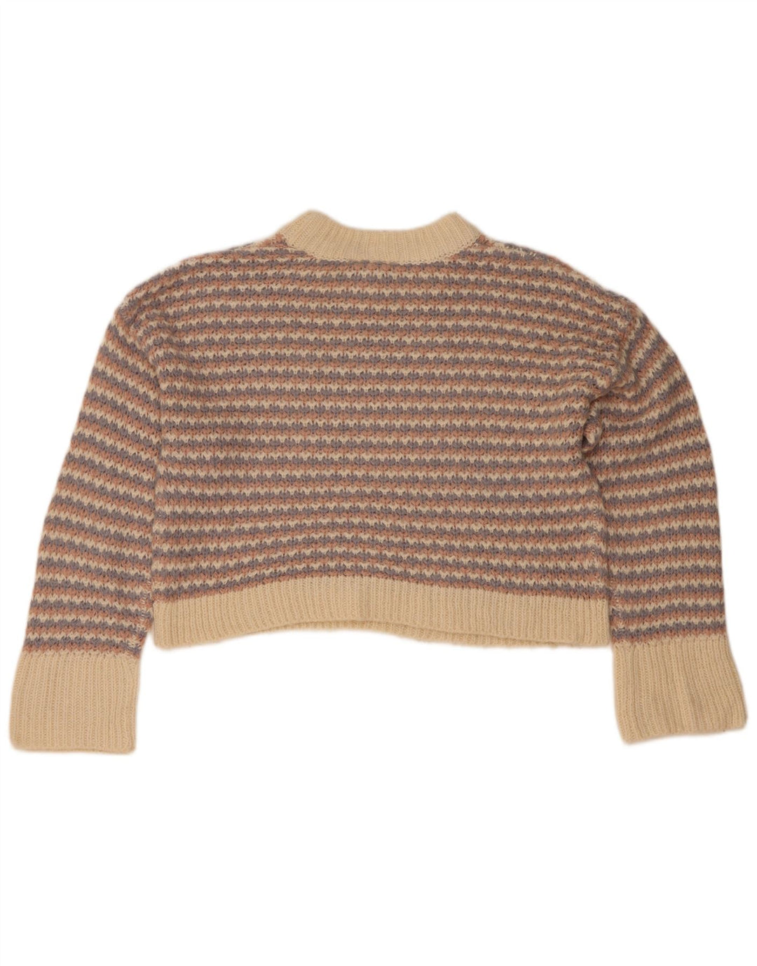 Topshop damski sweter z golfem, UK 10, mały, wielokolorowy