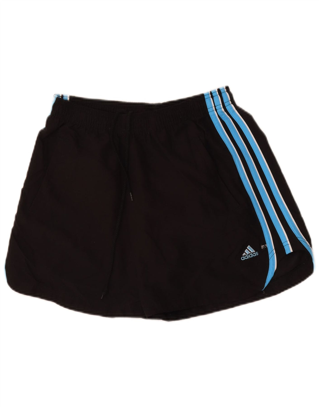 Damskie spodenki sportowe Adidas UK 16, duże, czarne, poliestrowe