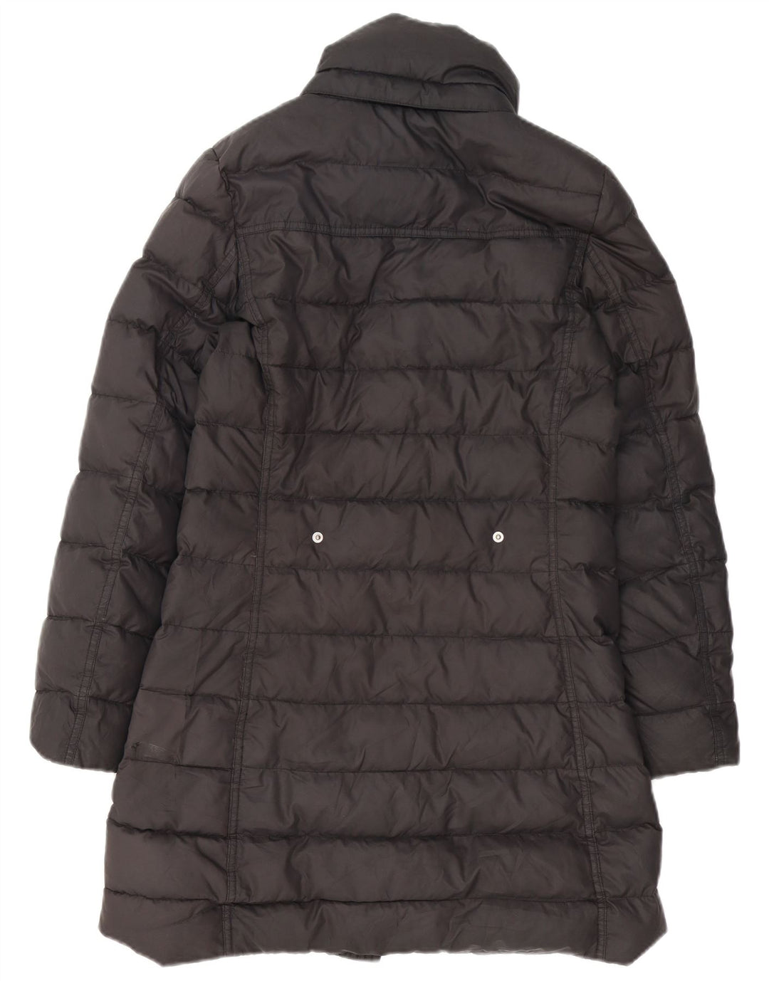 Damski płaszcz oversize Tommy Hilfiger z podszewką UK 10, mały, czarny poliester
