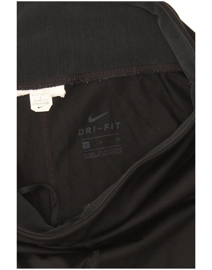 Legginsy Nike Damskie Dri Fit Capri UK 8 Małe Czarne