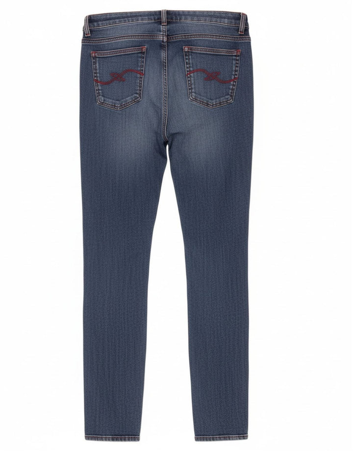 Damskie jeansy Skinny Trussardi W30 L31 niebieskie