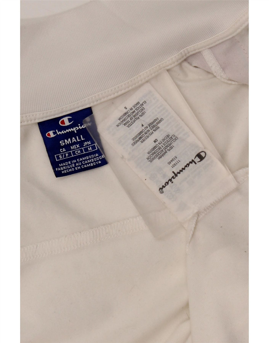 Damska kurtka dresowa Champion Graphic UK 10 Small White Polyester