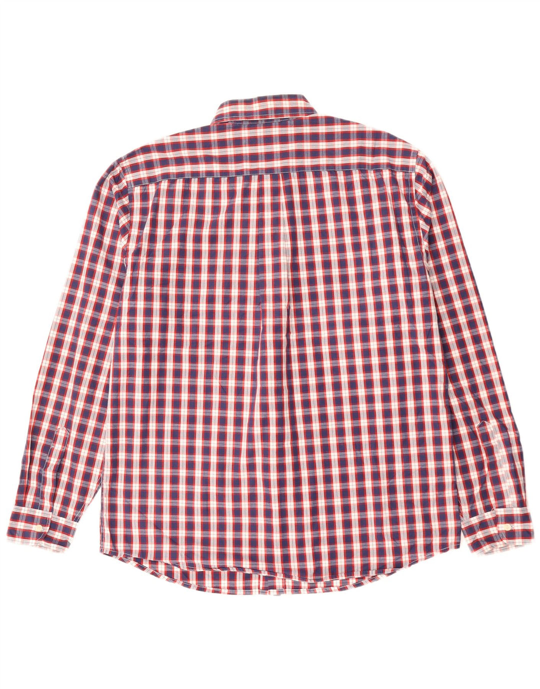 Koszula męska DOCKERS, bawełniana, w dużą granatową kratkę