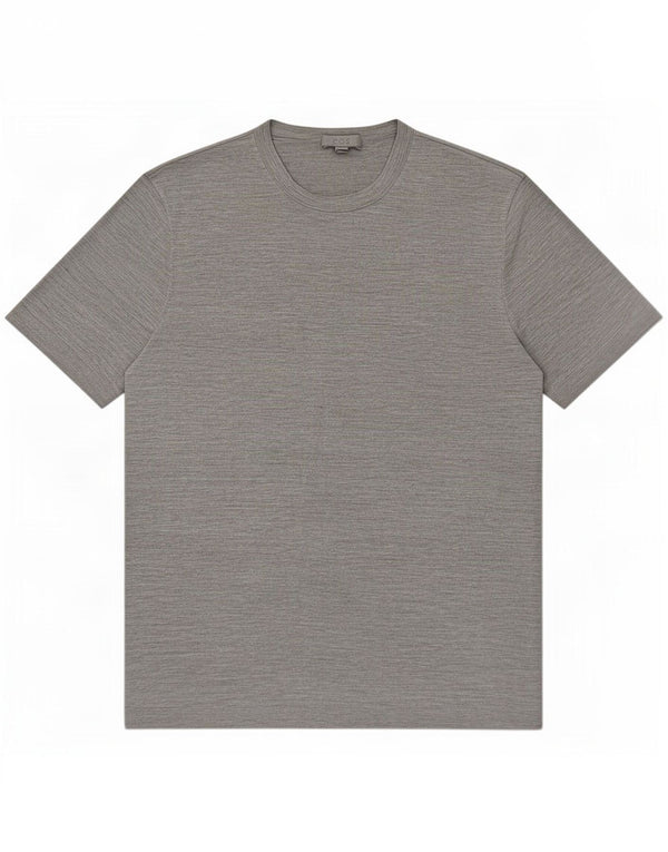 Cos T-shirt męski Top Medium Grey Flecked Silk