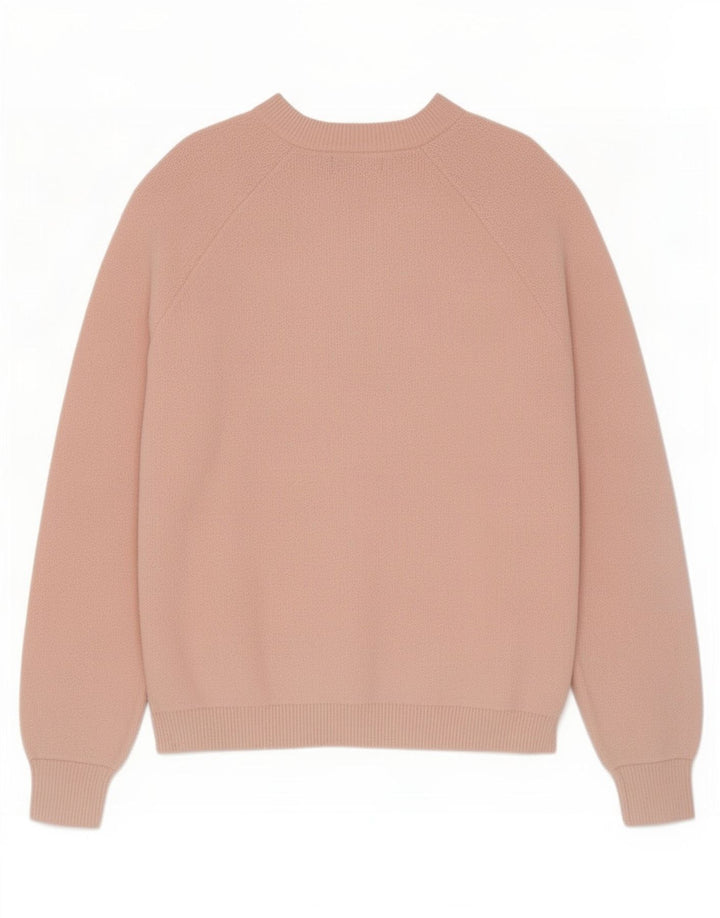 Marks & Spencer Damski sweter oversize z dekoltem w łódkę, UK 14, średni róż