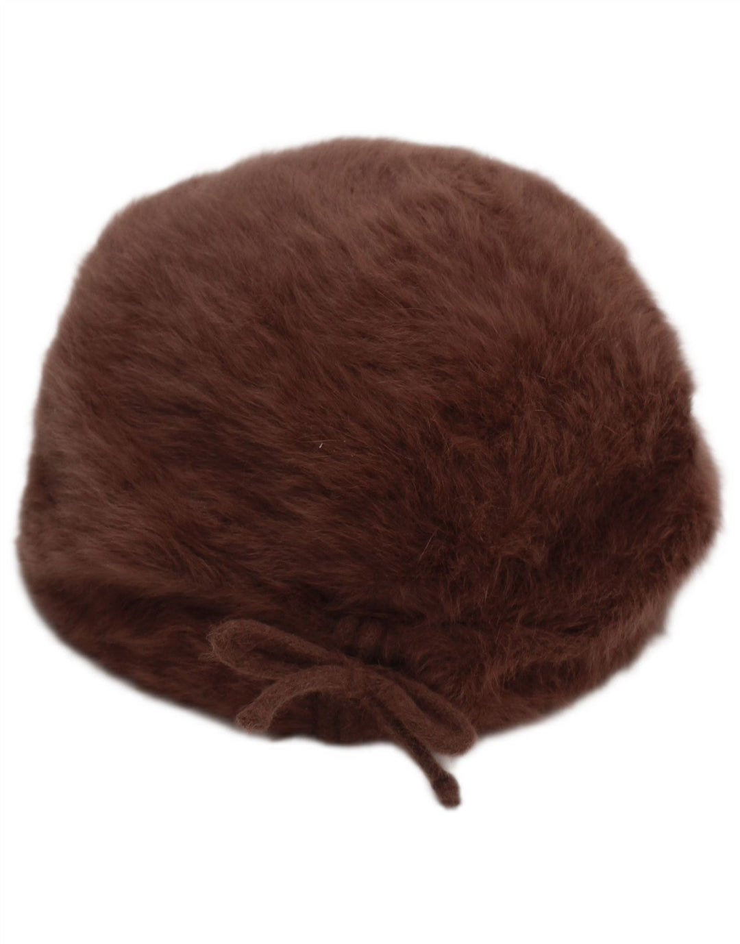 Damska czapka typu beanie Kangol ze sztucznego futra, średnio brązowa