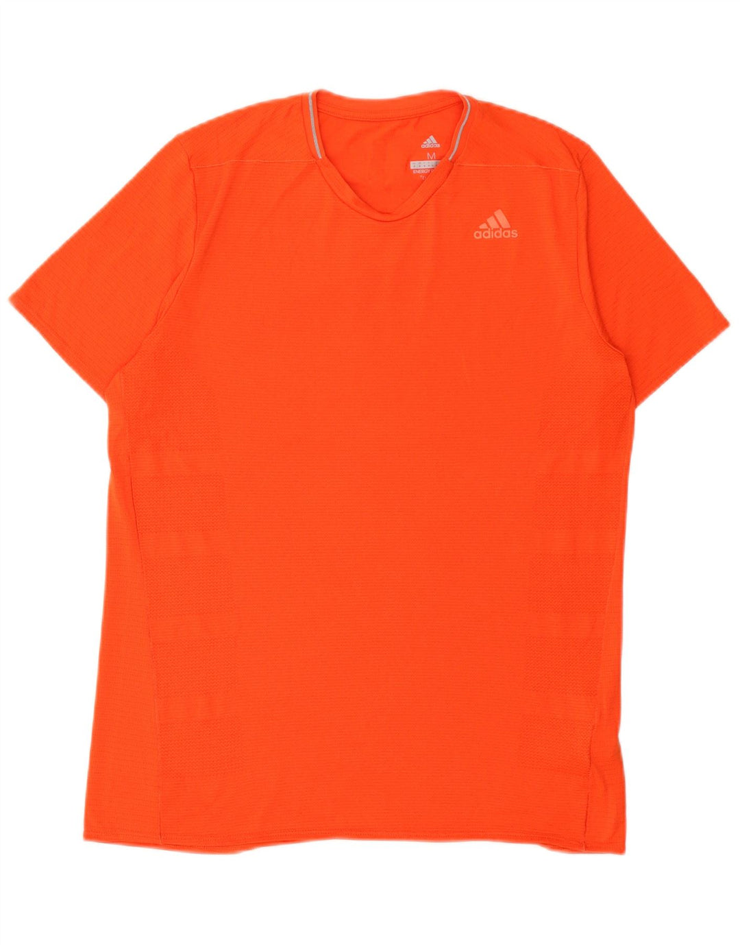 Adidas Męska koszulka Climacool Top średni pomarańczowy poliester