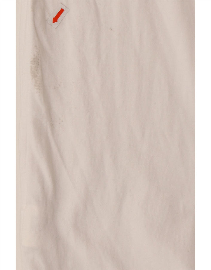 Męska koszulka z grafiką NORTH SAILS, XL, biała, bawełniana
