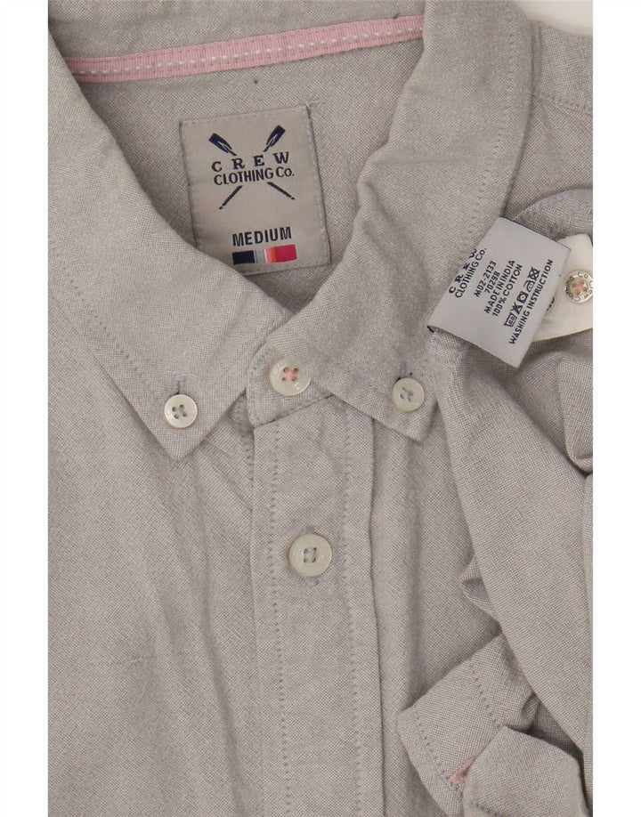 Koszula męska Crew Clothing Średnia szara bawełna