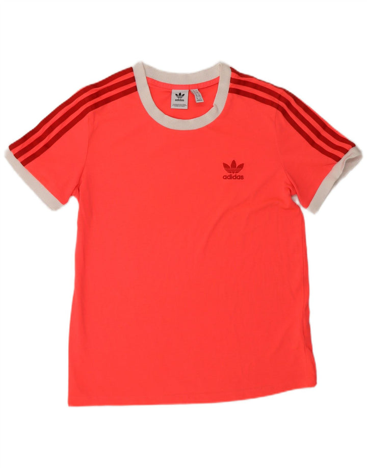 T-shirt damski ADIDAS Top UK 12 Średni pomarańczowy poliester