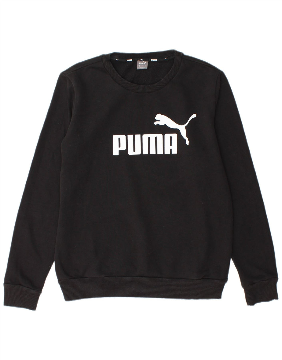 Męska bluza z grafiką Puma, średnia czarna