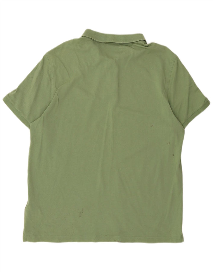 Męska koszulka polo Gant Regular 2XL, bawełna khaki