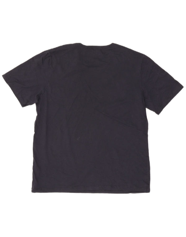 T-shirt męski Hugo Boss XL, granatowy, bawełniany