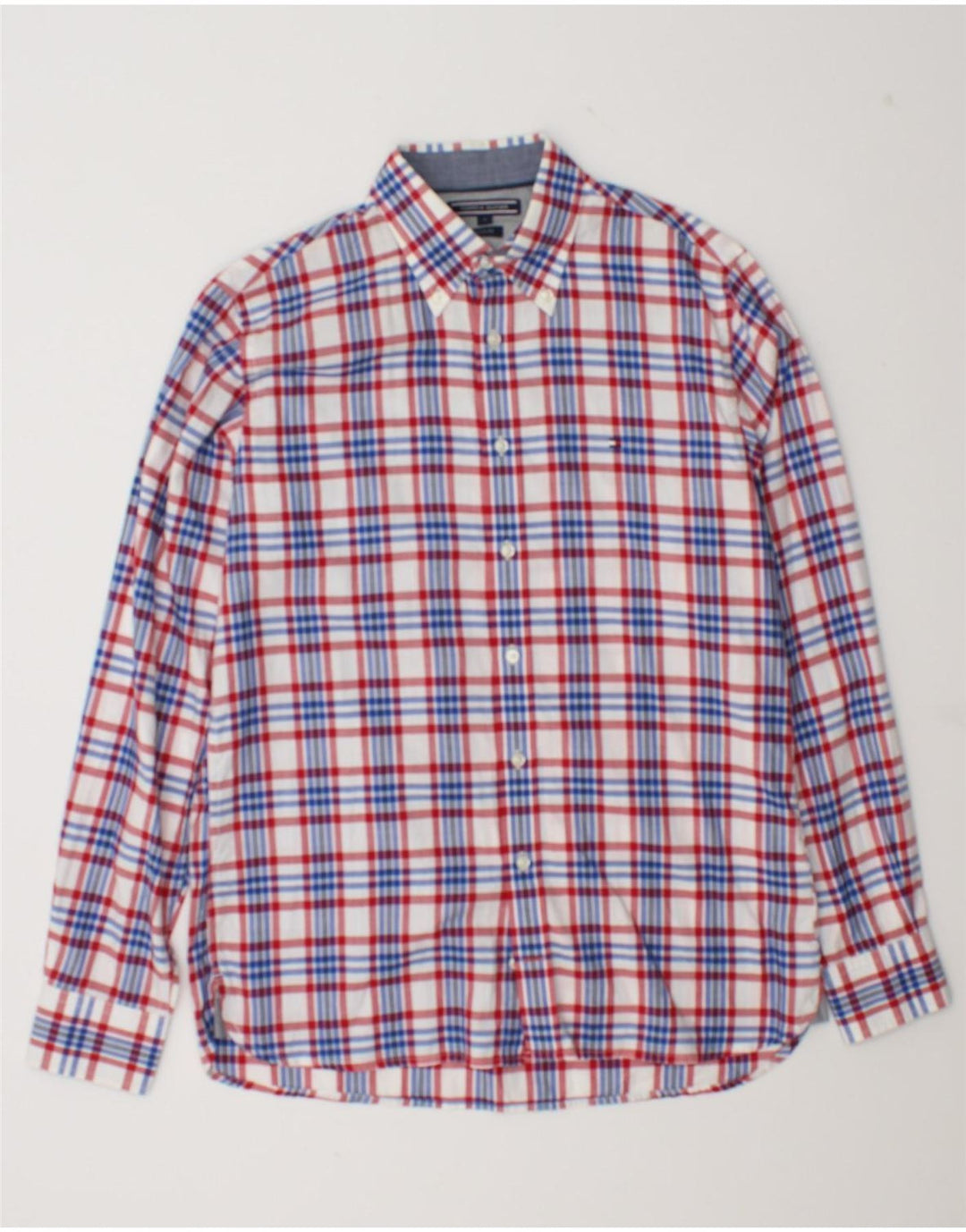Koszula męska Tommy Hilfiger o dopasowanym kroju, mała, wielobarwna, bawełniana krata
