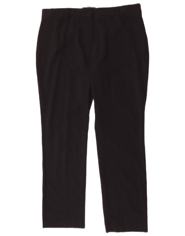 Marks & Spencer Damskie spodnie typu slim casual UK 16 Large W36 L30 Black